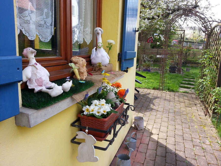 La décoration de Pâques au Gite en Alsace